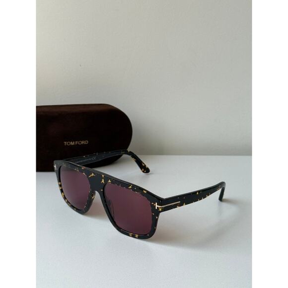 NEW Tom Ford FT0777 Thor Unisex Sunglasses in Havana Brown - Picture 6 of 7